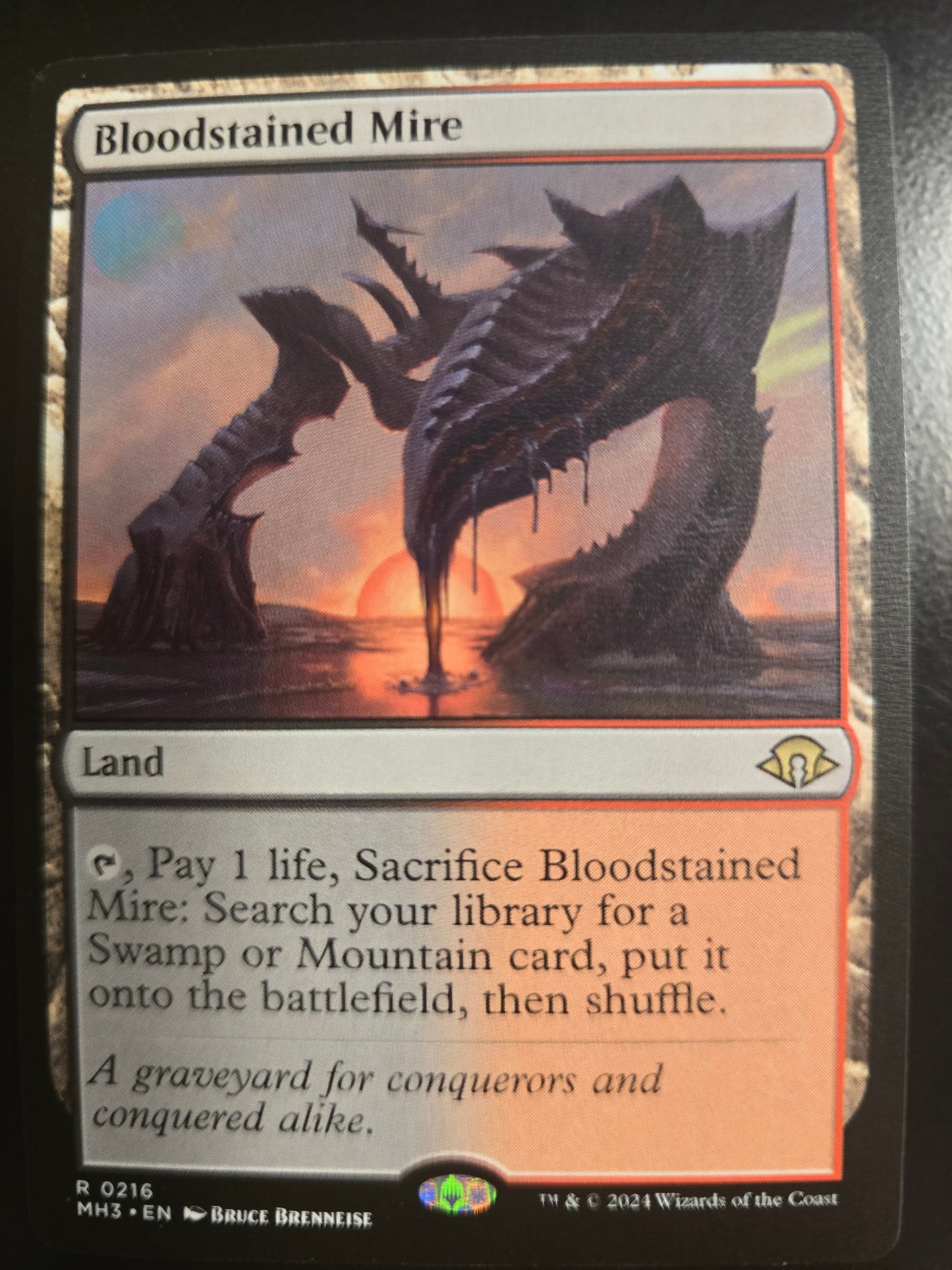 Bloodstained Mire R 0216 Modern Horizons 3 Normal NM