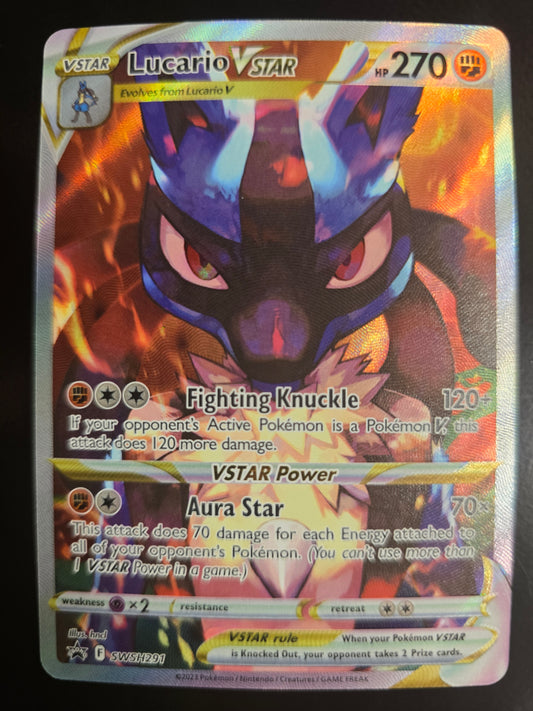 Lucario VSTAR SWSH291 S&S Promo Cards Holofoil NM