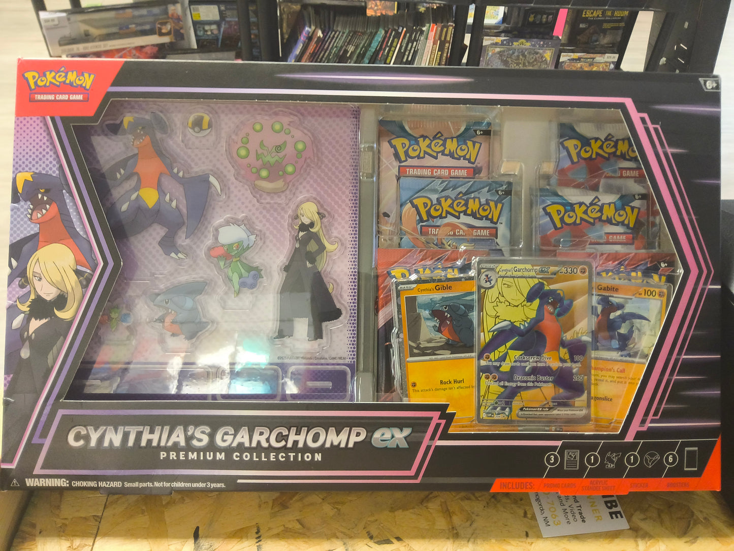 Cynthia's Garchomp Ex Premium Collection