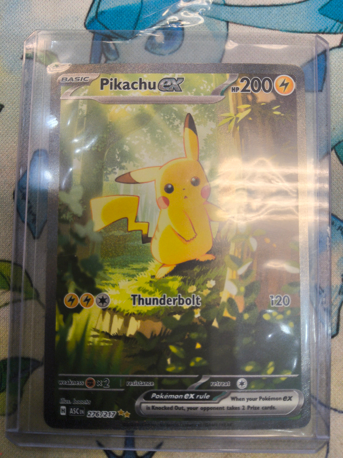 Pikachu Ex 276/217 Ascended Heroes