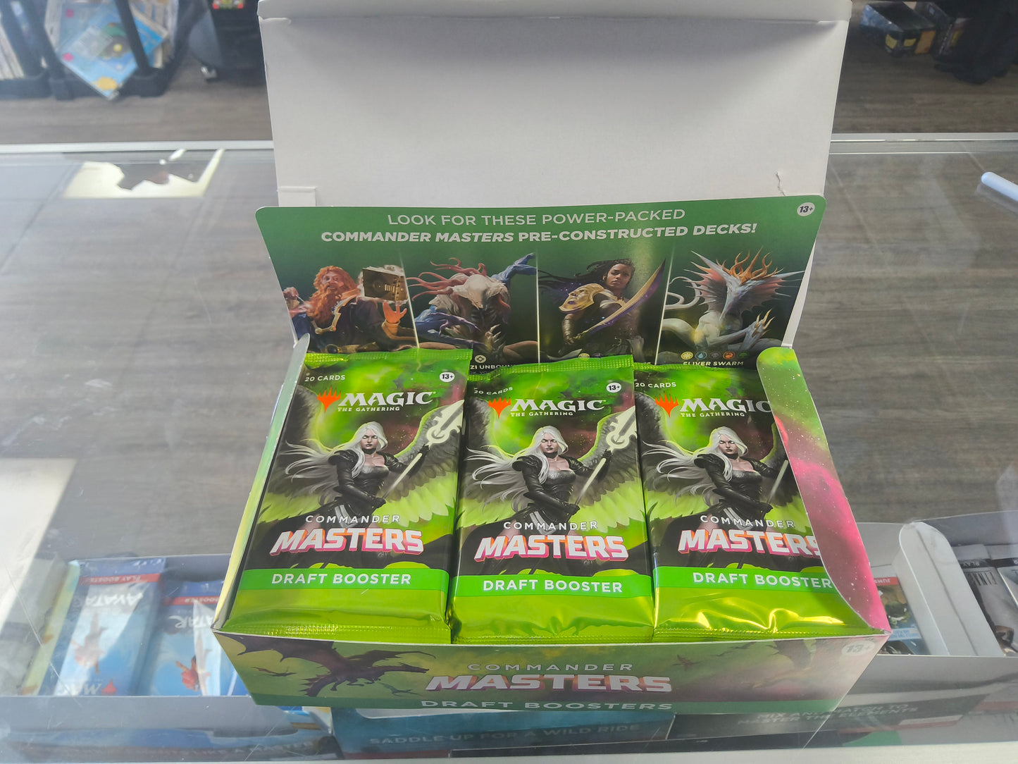 MTG Commander Masters Draft Booster Packs