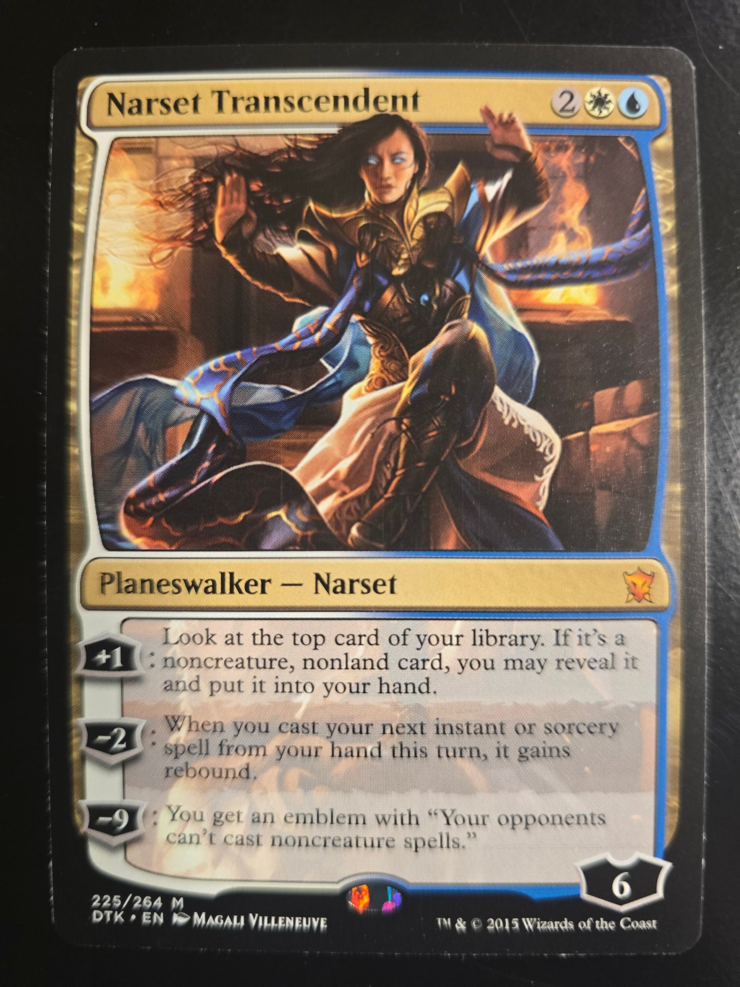 Narset Transcendent 225/265 M Dragons Of Tarkir Normal NM
