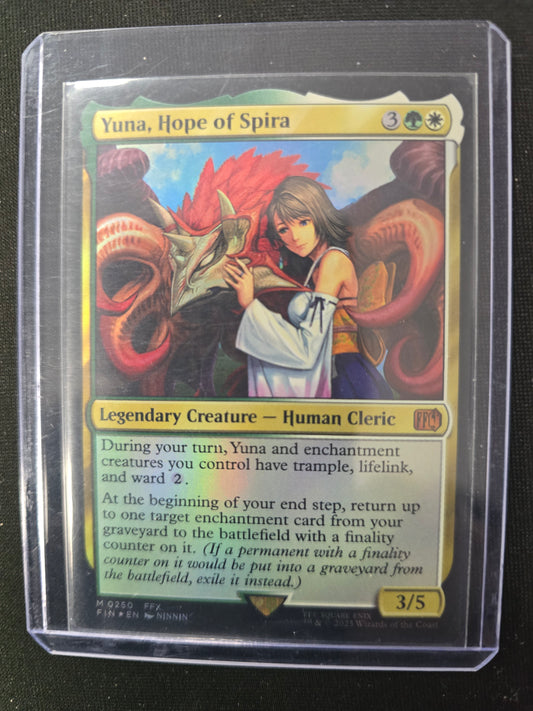 Yuna, Hope Of Spira M 0250 Final Fantasy Foil NM
