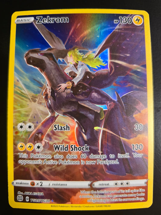 Zekrom TG05/TG30 Brilliant Stars Trainer Gallery Holofoil NM