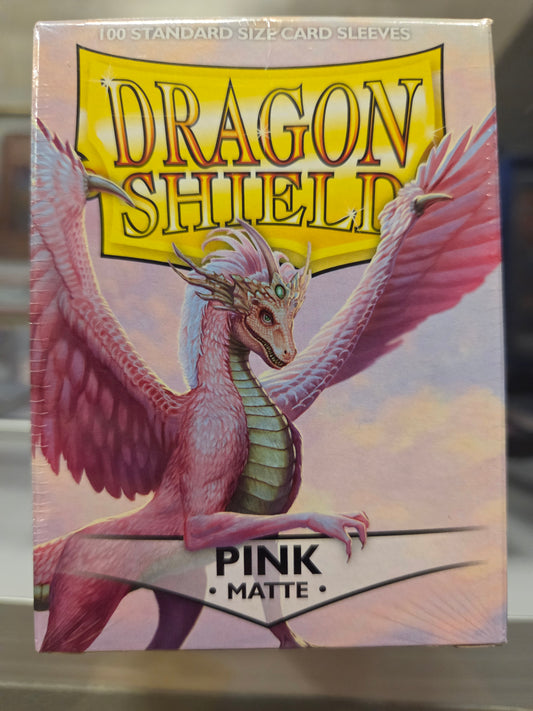 Dragon Shield 100 Card Sleeves. Color Pink