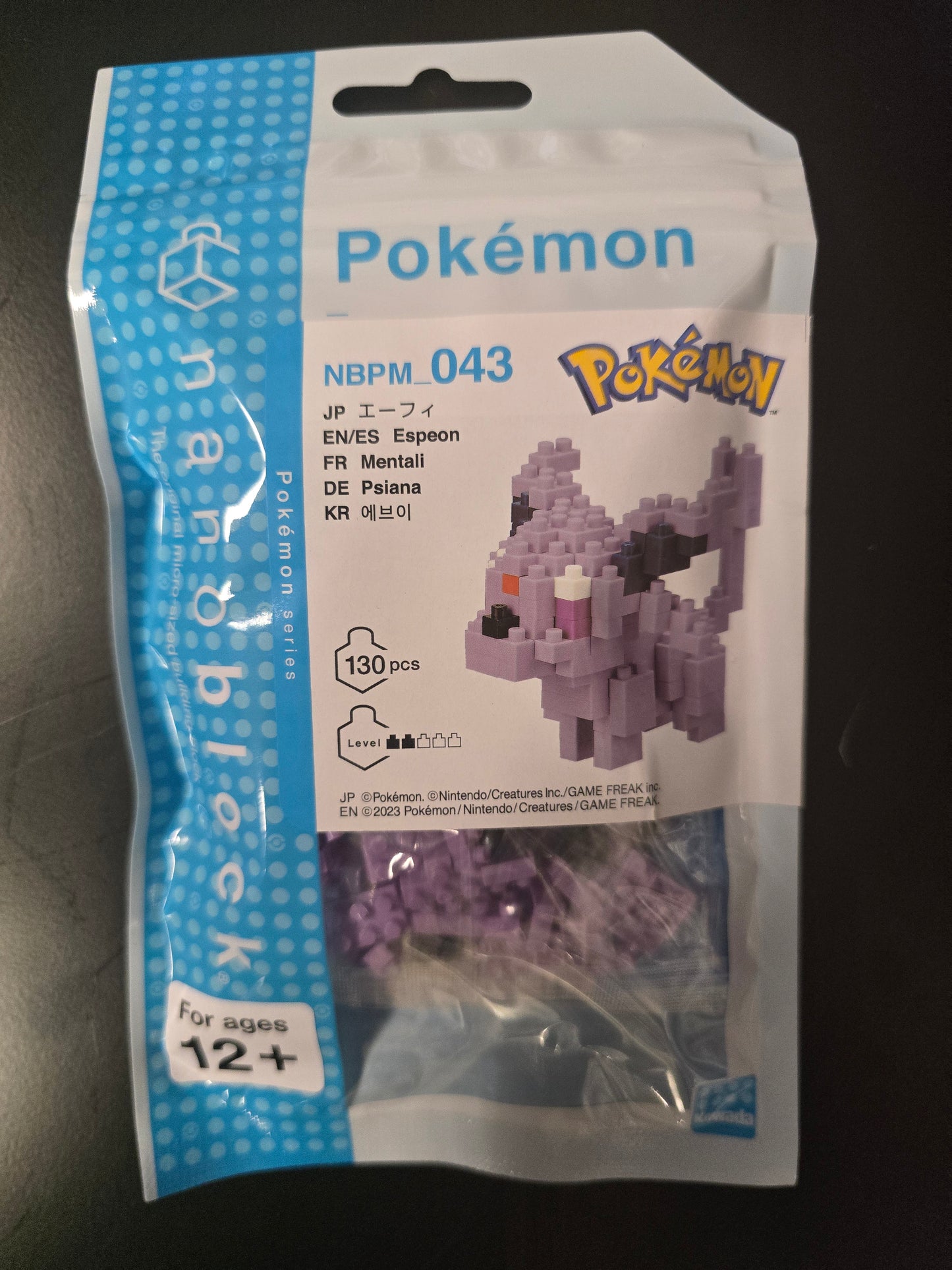 Pokemon Nanoblock Espeon 130pcs