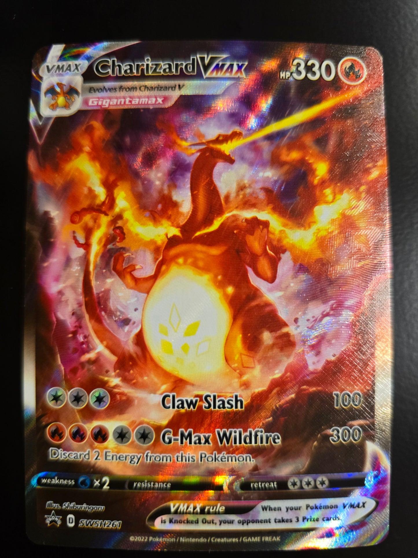 Charizard VMAX SWSH261 S&S Promo Cards Holofoil NM