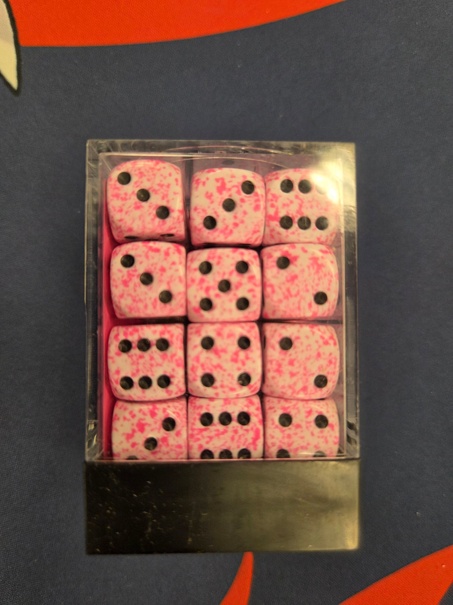 Chessex Speckled Pink set of 36 12mm D6