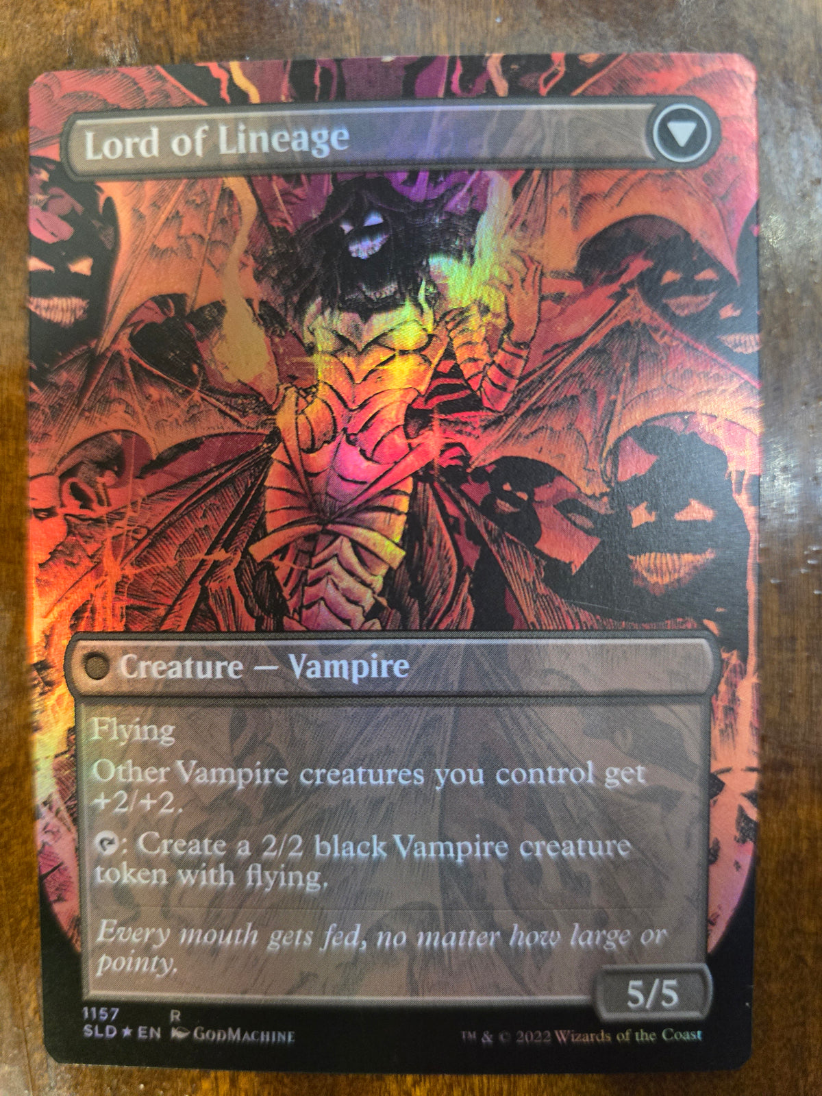 Bloodline Keeper 1157 R Secret Lair DS Borderless Foil NM