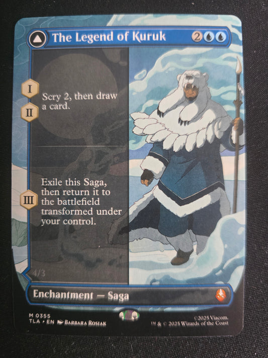 The Legend Of Kuruk M 0355 Avatar: The Last Airbender Borderless Normal NM