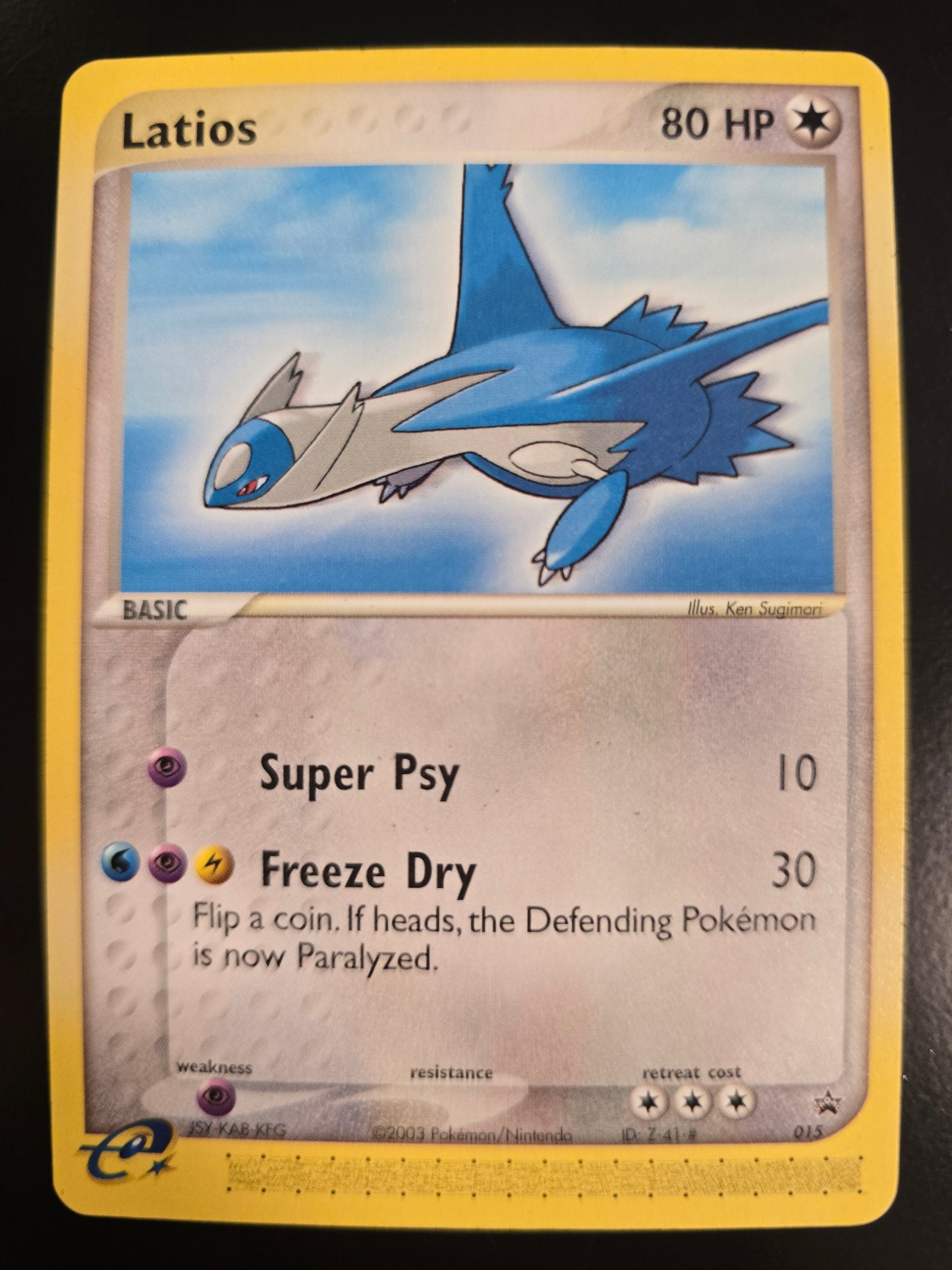 Latios 015 Nintendo Promos Normal NM