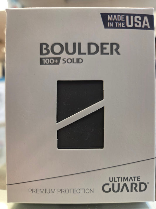 Ultimate Guard Boulder 100+ Solid Deck Box (Grey)