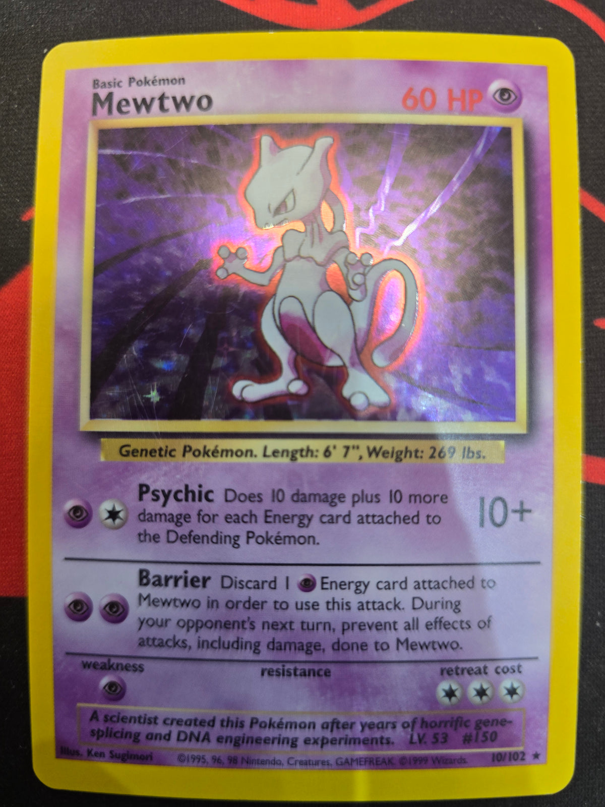 Mewtwo 10/102 Holofoil NM
