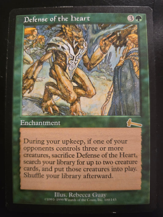 Defense Of The Heart 100/143 Urza's Legacy Normal NM