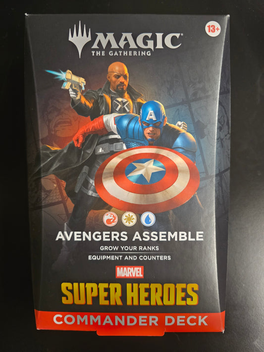 MTG Marvel Super Heroes Avengers Assemble Commander Deck