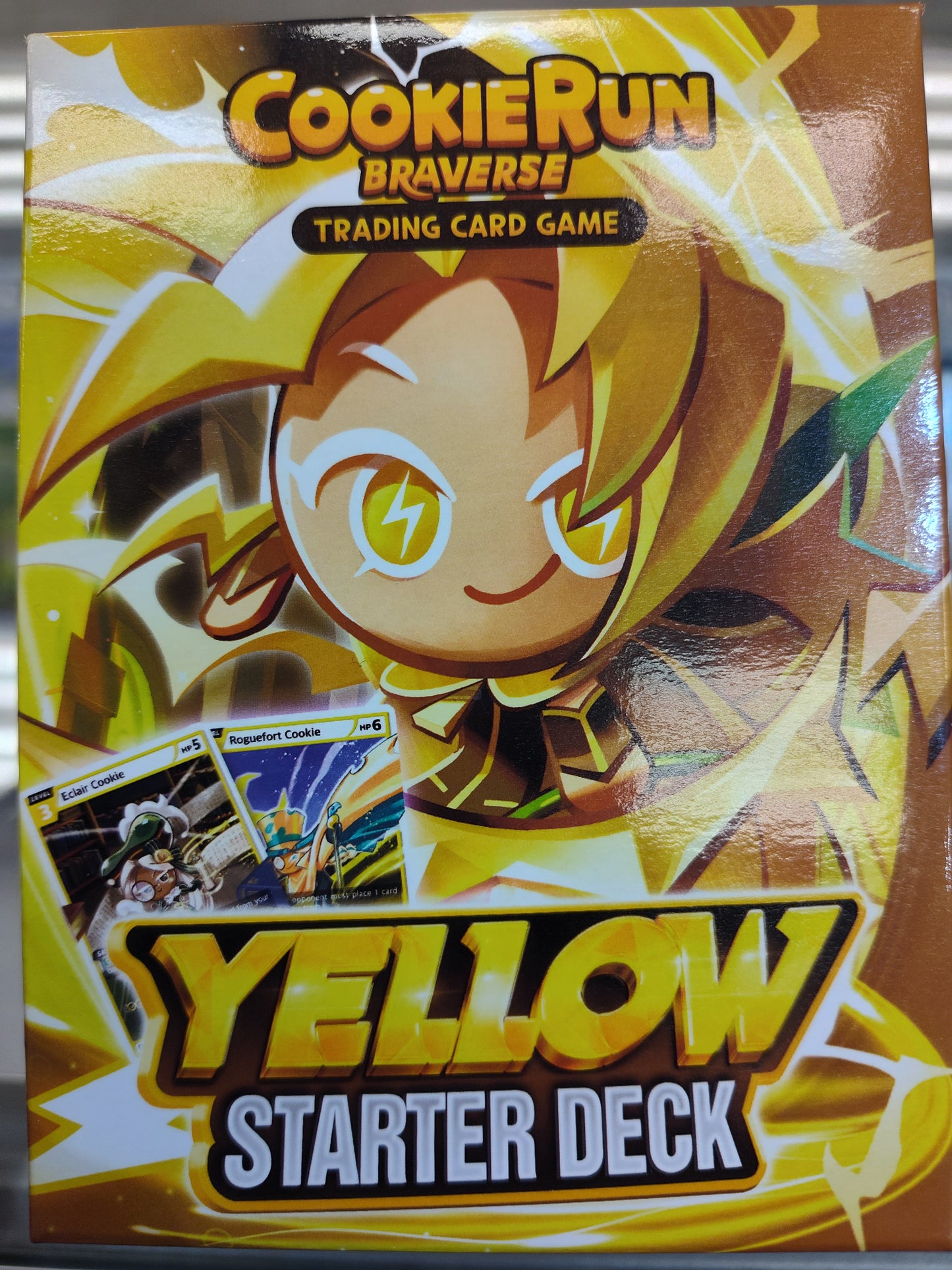 Cookie Run Braverse Starter Deck. Yellow