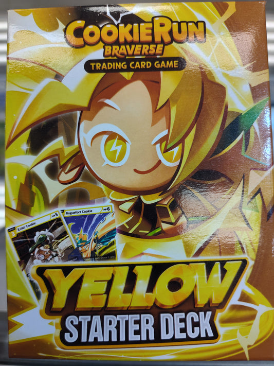 Cookie Run Braverse Starter Deck. Yellow