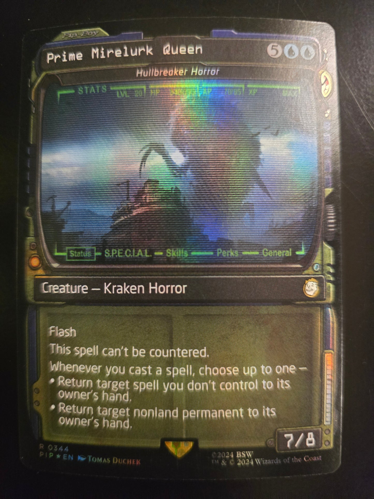 Prime Mirelurk Queen - Hullbreaker Horror R 0344 Universes Beyond: Fallout Showcase Foil NM