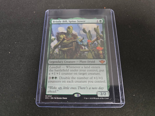 Bristly Bill, Spine Sower M 0157 Prerelease Cards Normal NM
