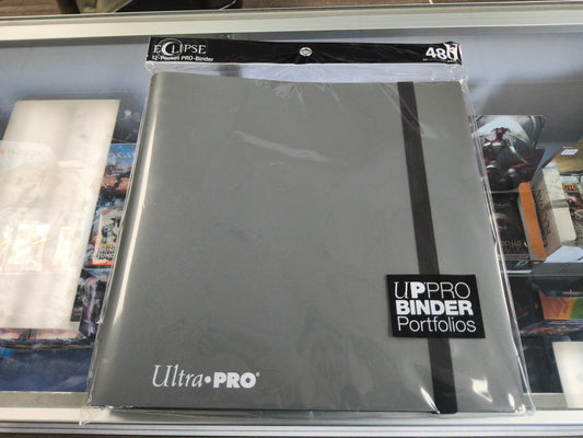 Ultra Pro Eclipse 480 12-Pocket Binder Smoke Grey