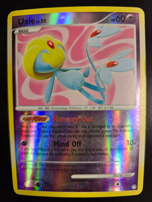 Uxie Lv. 50 18/123 Mysterious Treasures Holofoil LP