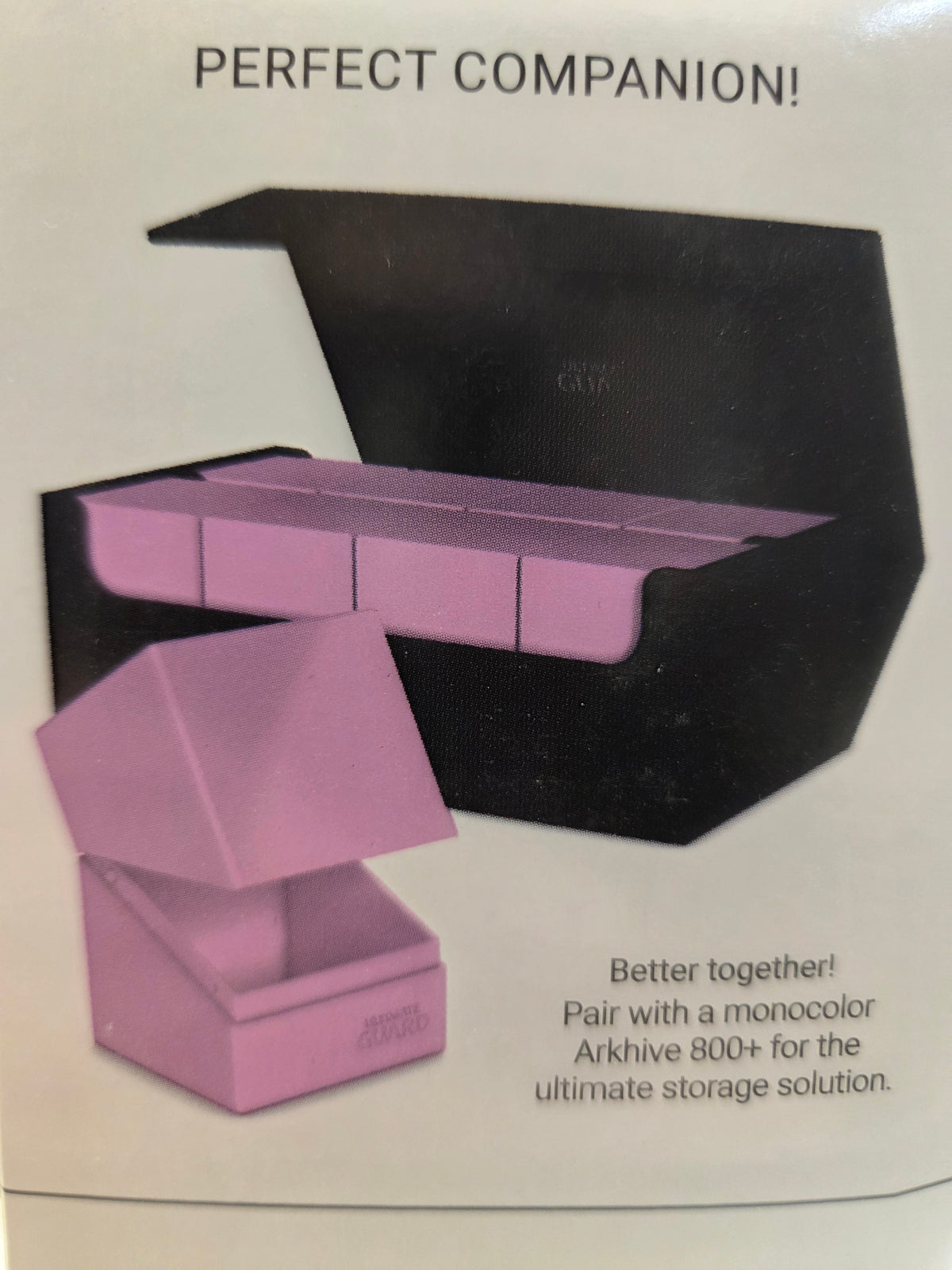 Ultimate Guard Boulder 100+ Solid Deck Box (Candy Pink)