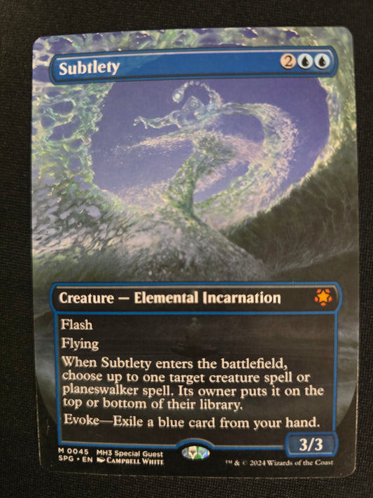 Subtlety M 0045 Special Guests Borderless Normal NM