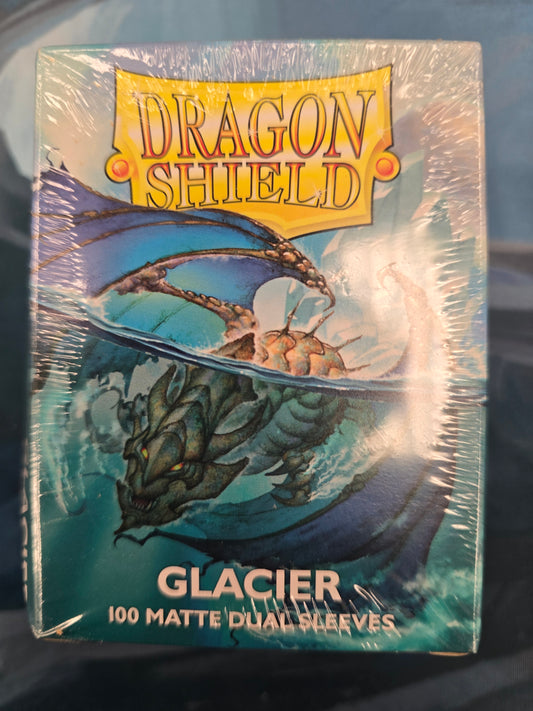 Dragon Shield Matte Dual Sleeves 100pcs Glacier