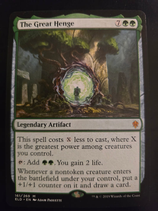 The Great Henge 161/269 M Throne Of Eldraine Normal NM