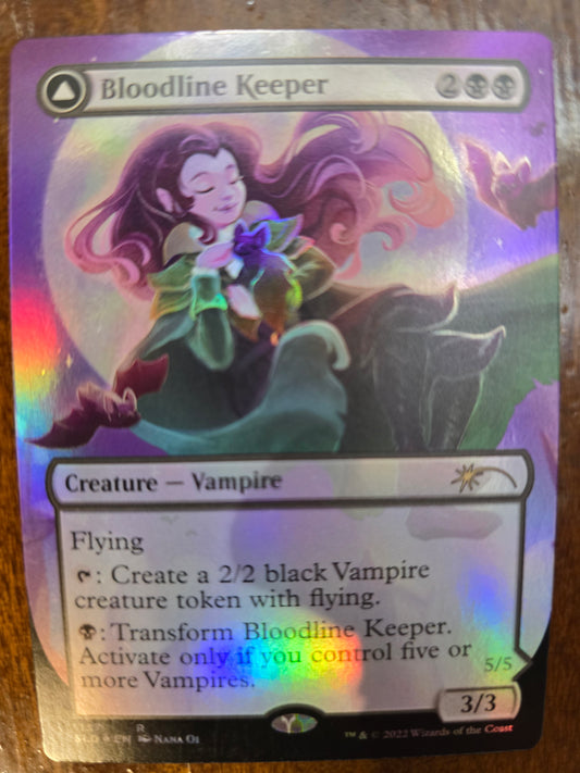 Bloodline Keeper 1157 R Secret Lair DS Borderless Foil NM