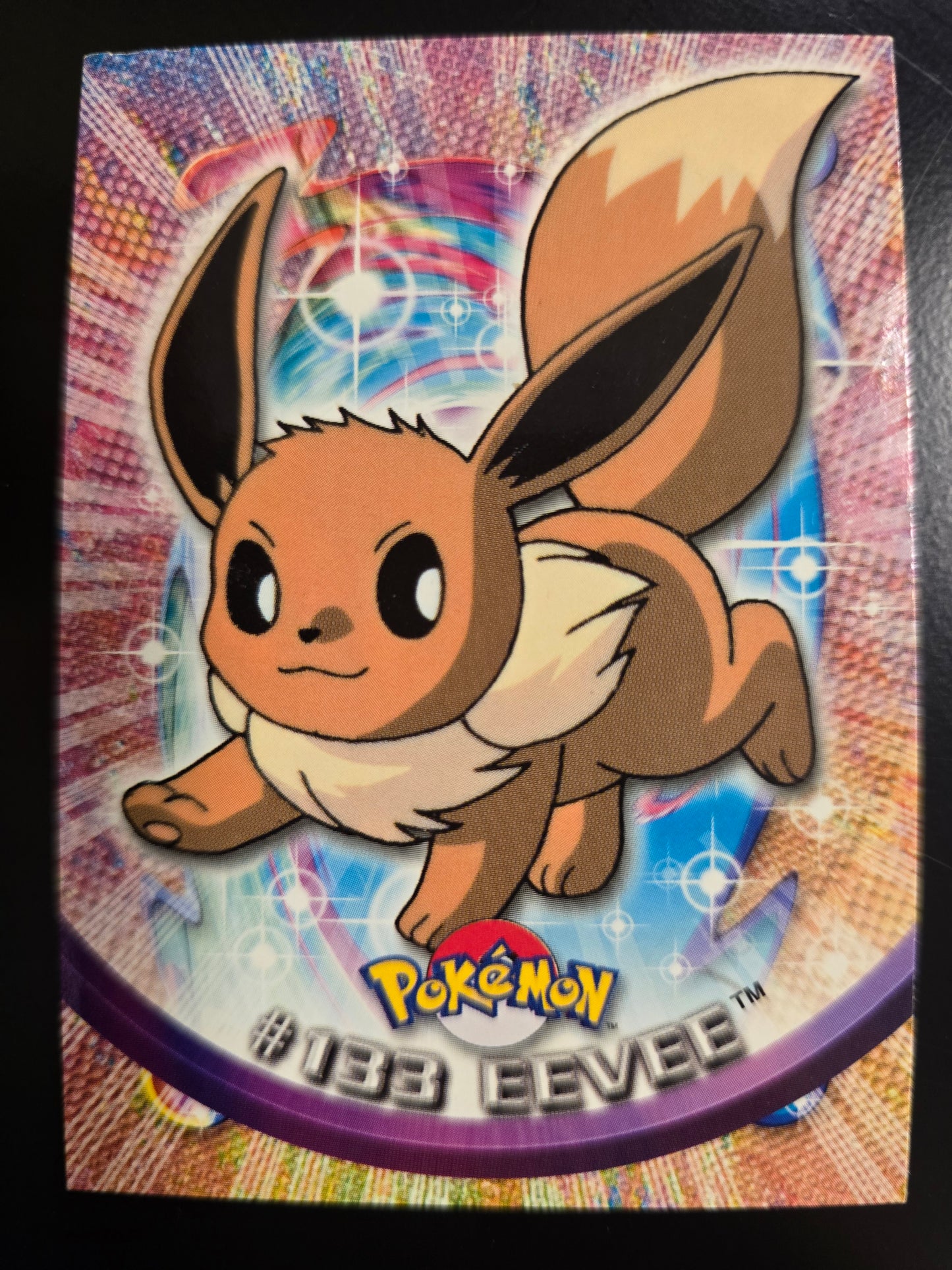 #133 Eevee Topps Trading Cards