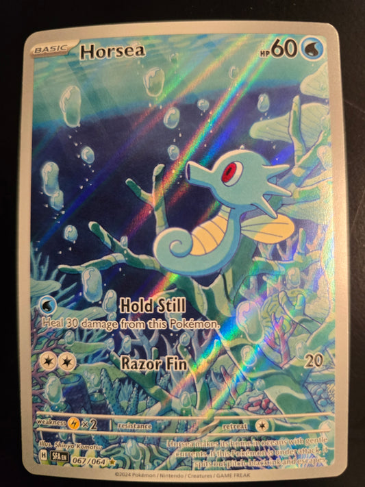 Horsea 067/064 Shrouded Fable Holofoil NM