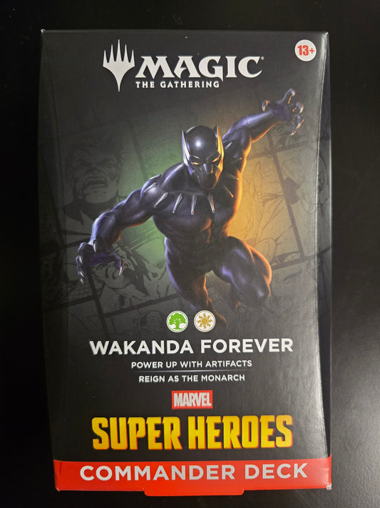 MTG Marvel Super Heroes Wakanda Forever Commander Deck