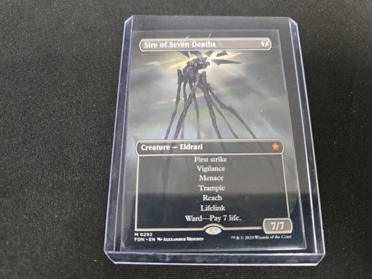 Sire Of Seven Deaths M 0292 Foundations Borderless Normal NM