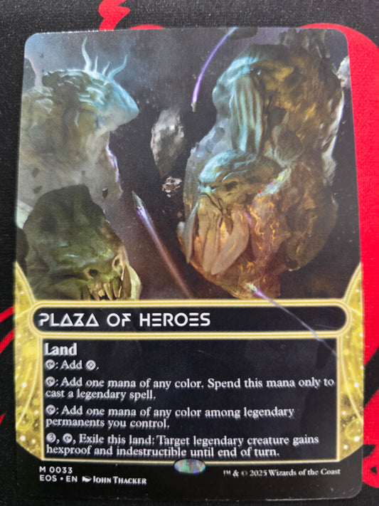 Plaza Of Heroes M 0033 Edge Of Eternities Borderless Normal NM