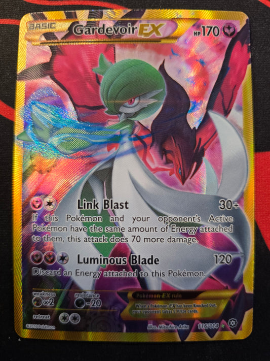 Gardevoir Ex 116/114 XY Steam Siege Secret Holofoil NM