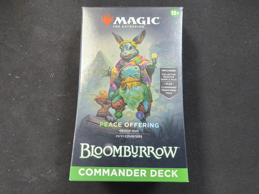 MTG Bloomburrow Peace Offering Commander Deck