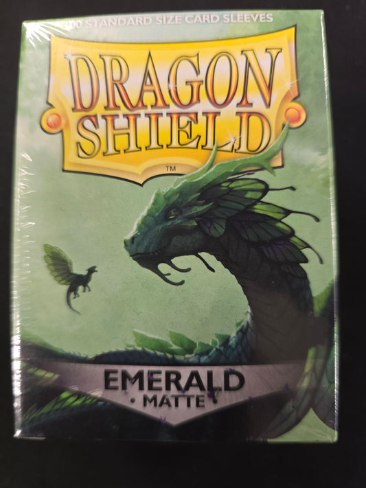 Dragon Shield Emerald Matte Card Sleeves 100pcs