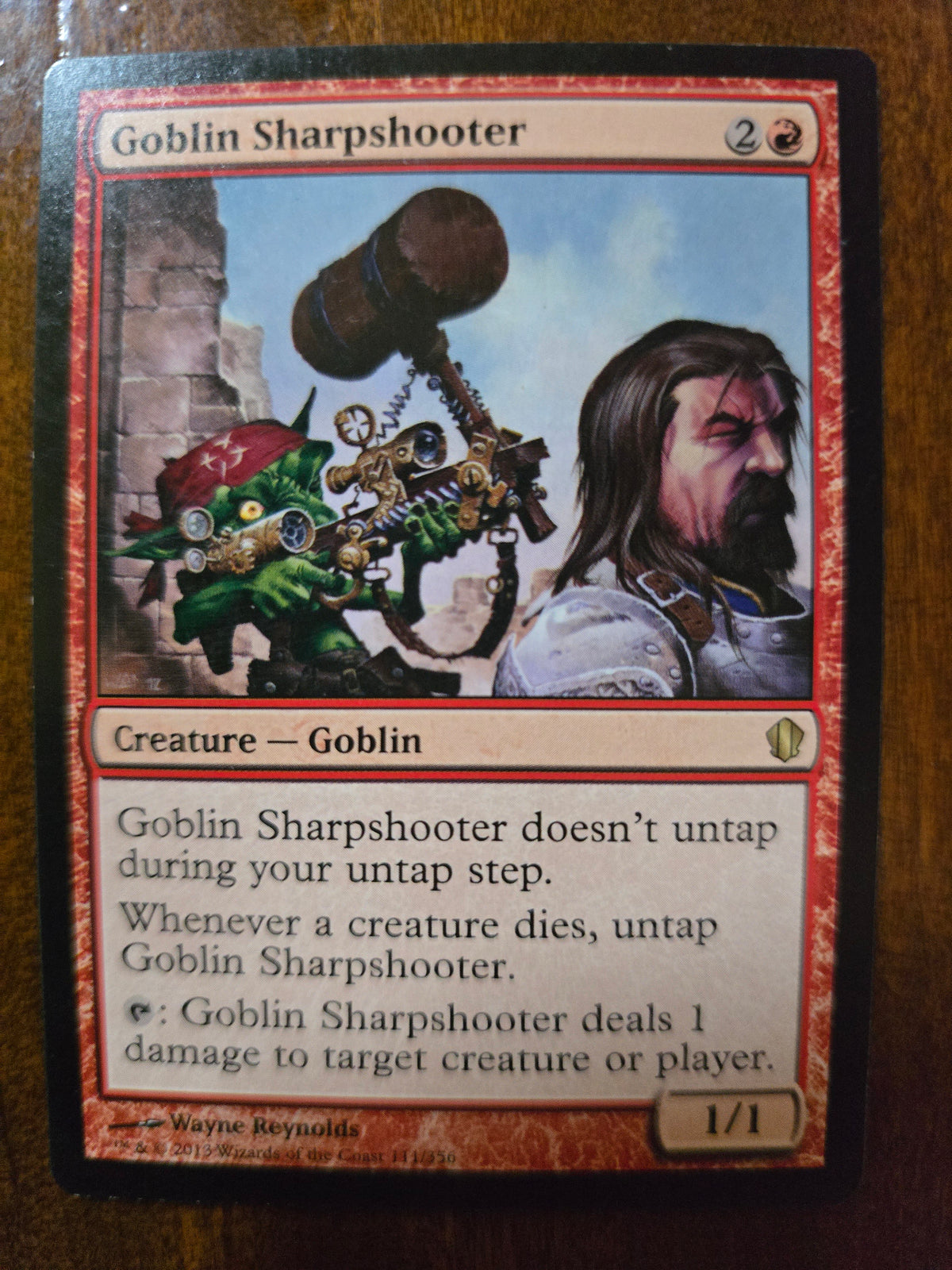 Goblin Sharpshooter 111/356 Com 2013 Normal NM