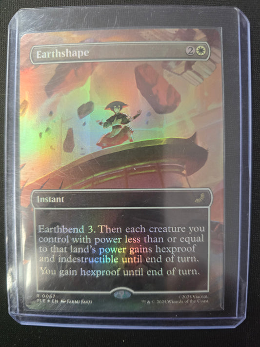 Earthshape R 0067 Avatar: The Last Airbender: Eternal-Legal Borderless Foil NM