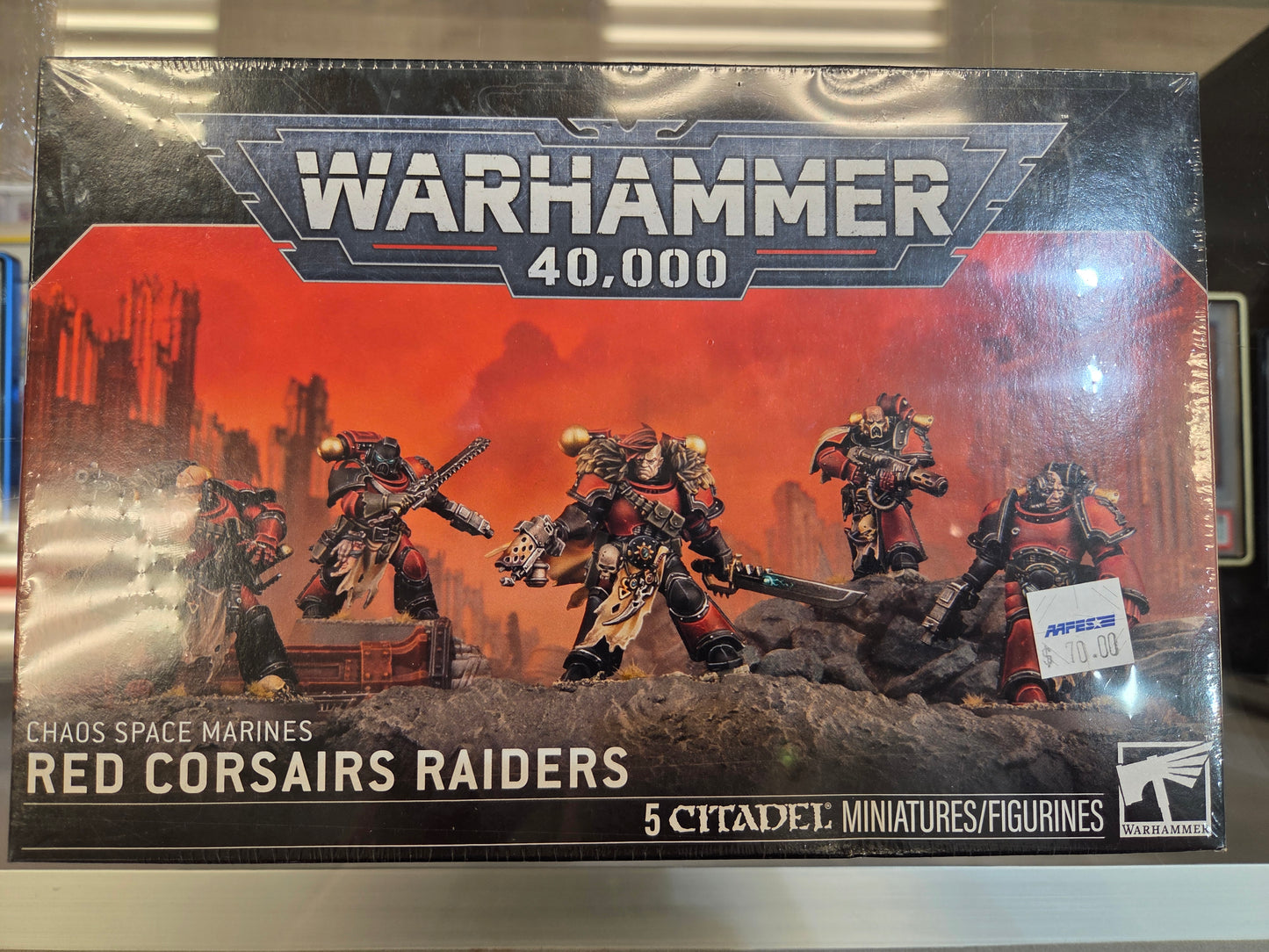 Warhammer 40k Chaos Space Marines Red Corsairs Raiders
