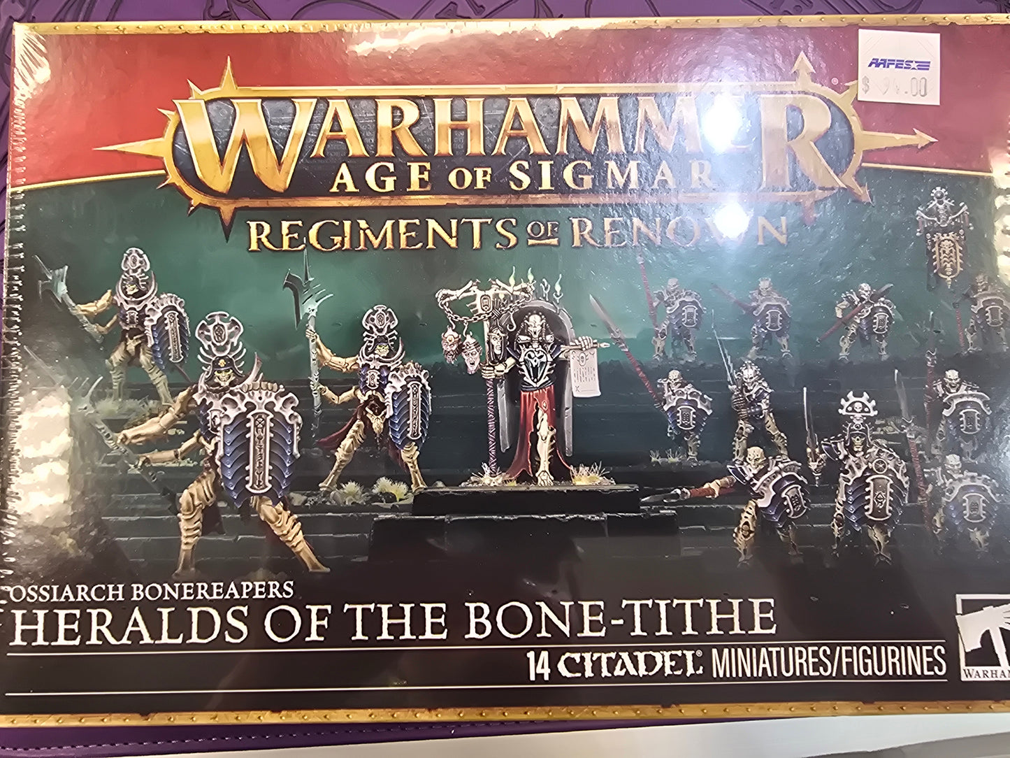 Warhammer Age of Sigmar Ossiarch Bonereapers Heralds of the Bone-Tithe