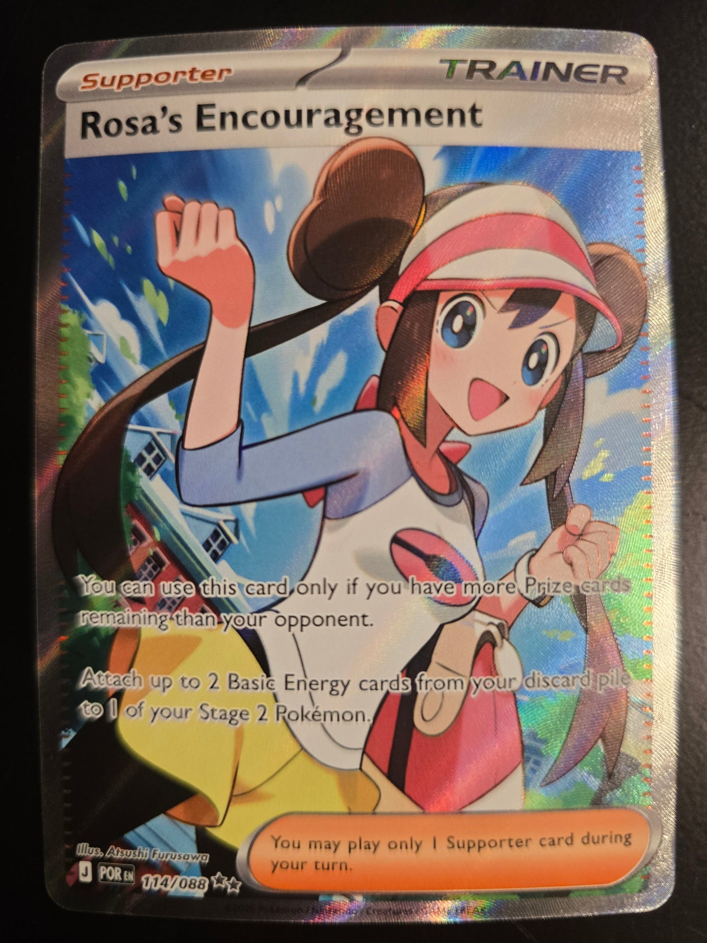 Rosa's Encouragement 114/088 Perfect Order Holofoil NM