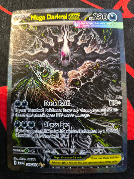 Mega Darkrai Ex 116/084 Pitch Black Holofoil NM