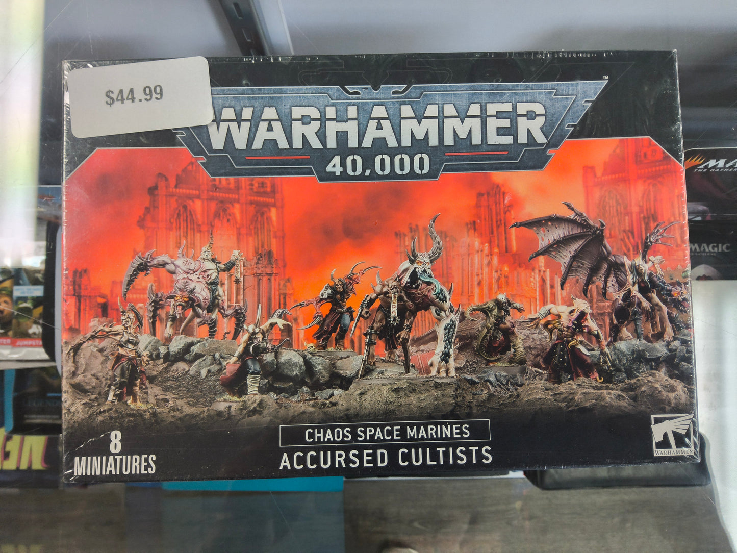 Warhammer 40k Chaos Space Marines Accursed Cultists Minis