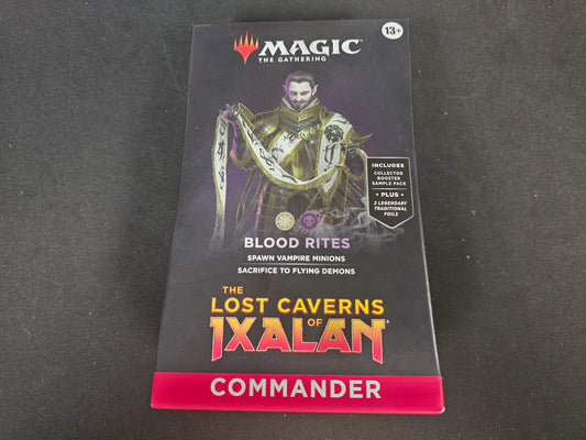 MTG The Lost Caverns Of Ixalan Blood Rites Commander Deck