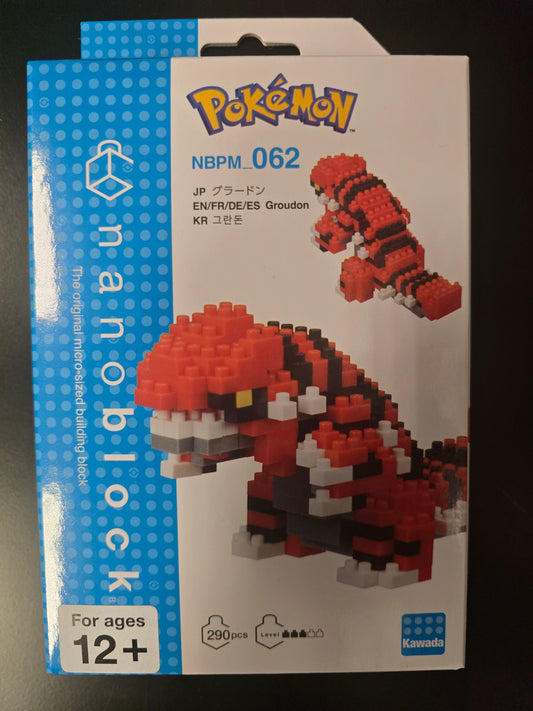 Nanoblock Pokemon Groudon 290pcs