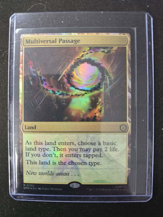 Multiversal Passage R 0180 Marvel's Spider-Man Foil NM