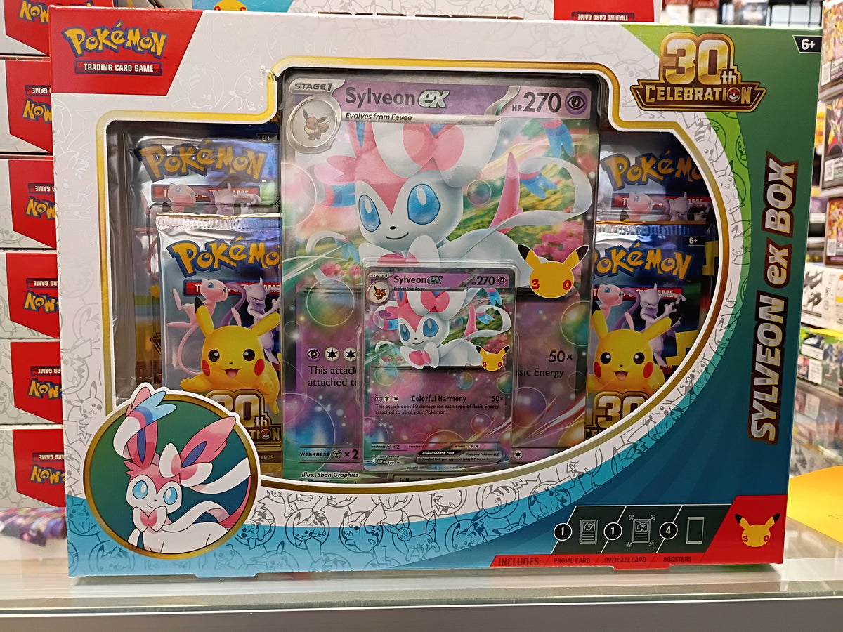 Pokemon 30th Celebration Sylveon EX Box