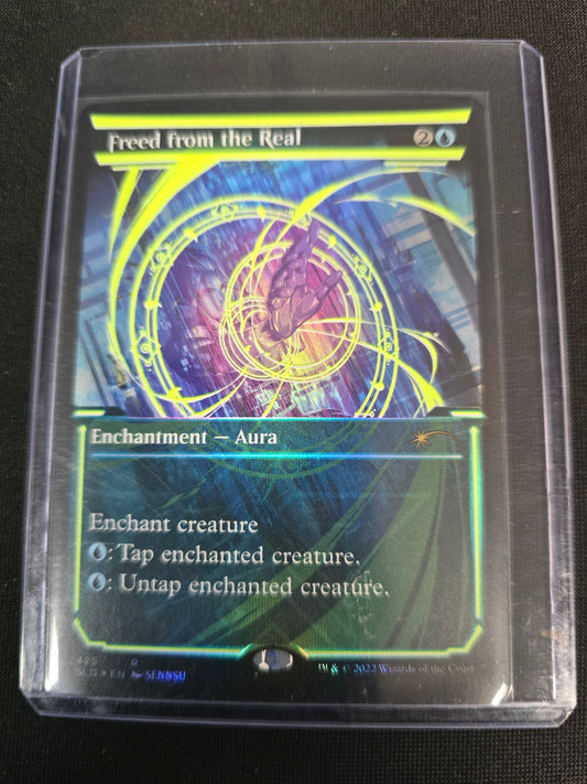 Freed From The Real 425 R Secret Lair Drop Series Neon Yellow NM